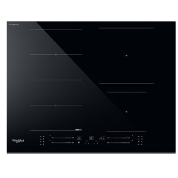 Whirlpool WF S4665 CPBF beépíthető indukciós kerámialap, 65x51x5.4 cm, fekete szín 