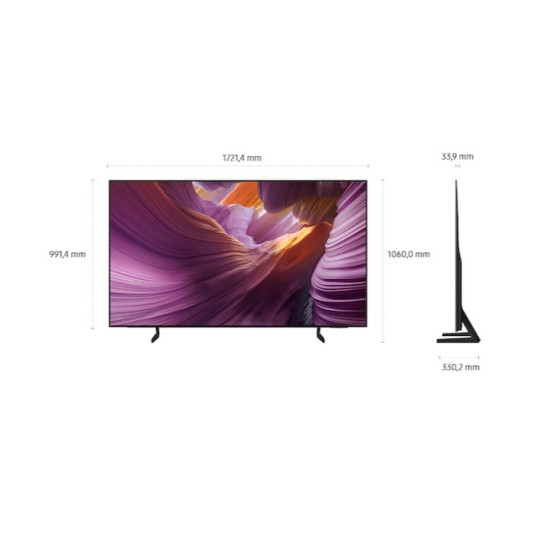 Samsung QE77S85FAEXXH 4K UHD Smart OLED TV, 77", 195.58 cm