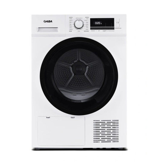 Gaba GMTD-8W hőszivattyús szárítógép, 8 kg, inverter motor, 60x59.5x84.5 cm 