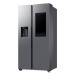 Samsung RS90F66BETEO side by side hűtőszekrény, AI Inverteres kompresszor, Wifi, 389/225L, 91.2x72.6x178.4 cm, Family Hub™, matt metál DOI szín 