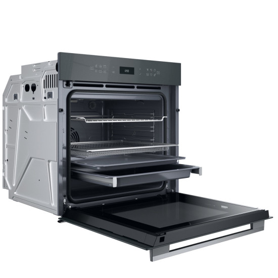 Whirlpool WOI78PT1SSGA beépíthető sütő, 73L, 6. Érzék technológia előre beállított receptek, 59.5x56.4x59.7 cm, pirolitikus tisztítás, csillagpor szürke fényes szín 