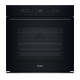 Whirlpool WOI78PT1SBA beépíthető sütő, 73L, 6. Érzék technológia előre beállított receptek, pirolitikus és hidrolitikus tisztítás, 59.5x56.4x59.7 cm, fekete szín 