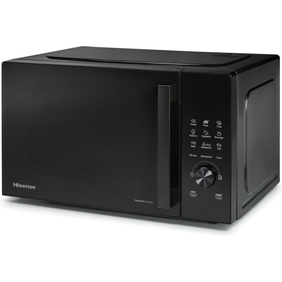 Hisense H23MOBSD1H mikrohullámú sütő, 23L, 800W, fekete szín 