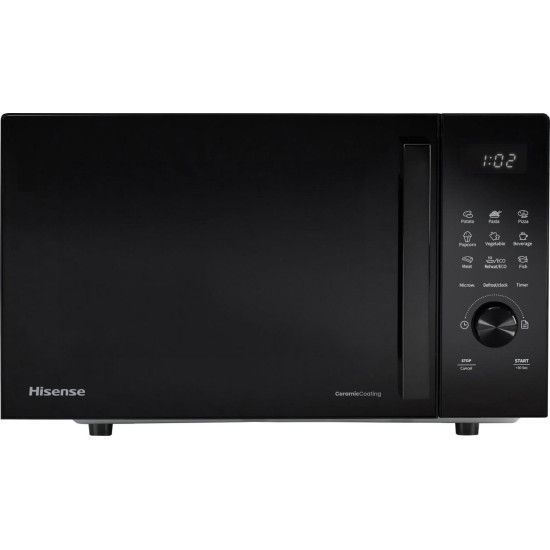 Hisense H23MOBSD1H mikrohullámú sütő, 23L, 800W, fekete szín 