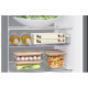 Samsung RS90F66BETEO side by side hűtőszekrény, AI Inverteres kompresszor, Wifi, 389/225L, 91.2x72.6x178.4 cm, Family Hub™, matt metál DOI szín 