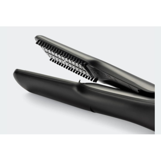 Imetec 11967 Airsleek 2 az 1-ben meleglevegős hajvasaló, 640W, ionizáló funkció, fekete matt arany szín 