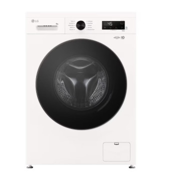 LG F4X1009NWB elöltöltős mosógép, 9 kg, inverter motor, Wifi, gőz, 60x59x85 cm 