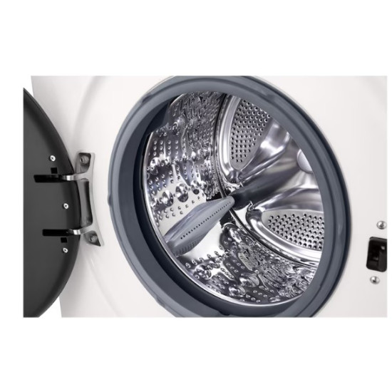 LG F4X1009NWB elöltöltős mosógép, 9 kg, inverter motor, Wifi, gőz, 60x59x85 cm 