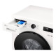 LG F4X1009NWB elöltöltős mosógép, 9 kg, inverter motor, Wifi, gőz, 60x59x85 cm 