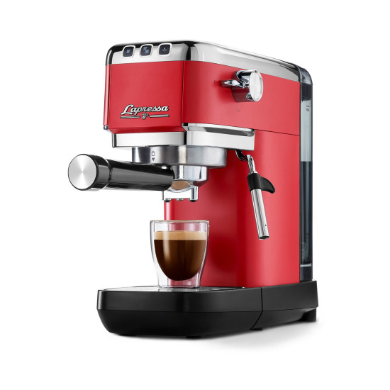 Tchibo Lapressa presszó kávéfőző, 1300W, piros szín 