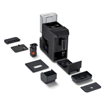 Tchibo Esperto Mini Black automata kávéfőző, 1690W, 1.1 L, fekete szín 