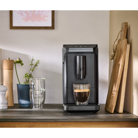 Tchibo Esperto Mini Grey, automata kávéfőző, 1690W, 1.1 L, szürke szín