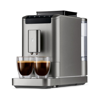 Tchibo Esperto Caffe2 automata kávéfőző, 1.4 L, 1470W, titán szürke 