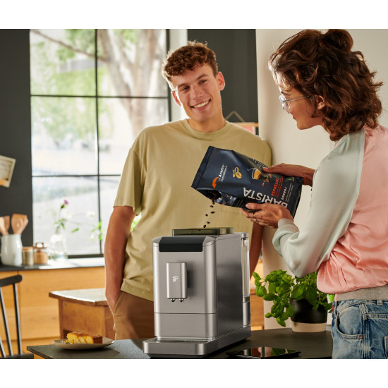 Tchibo Esperto Caffe2 automata kávéfőző, 1.4 L, 1470W, titán szürke 
