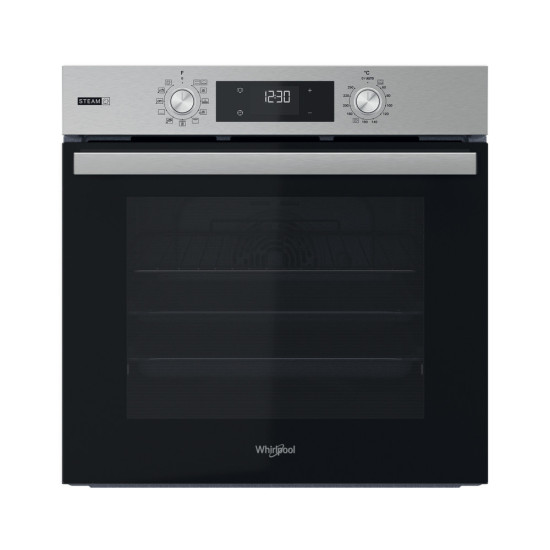 Whirlpool OMSR58CU1SX beépíthető sütő, 71L, Cook 3 funkció, 59.5x55.1x59.5 cm, inox szín 