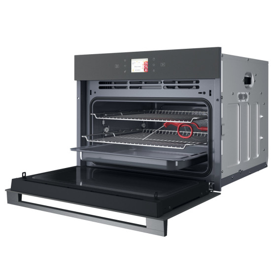 Whirlpool WCW11O7FHTSSM beépíthető kompakt sütő és mikró , 53L, 950W, Crisp funkció, 55.9x54.3x45.5 cm, csillagpor szürke matt szín 