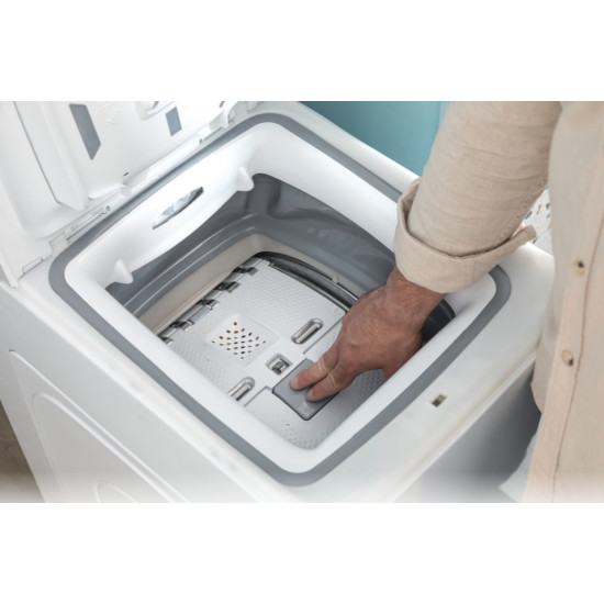 Candy TCA483D2-S felültöltős mosógép, 8kg, WIFI, 41x60x86 cm