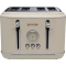 Gorenje T2300CLIN elefántcsont színű retro 4 szeletes kenyérpirító kiolvasztás, melegítő funkcióval