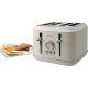 Gorenje T2300CLIN elefántcsont színű retro 4 szeletes kenyérpirító kiolvasztás, melegítő funkcióval