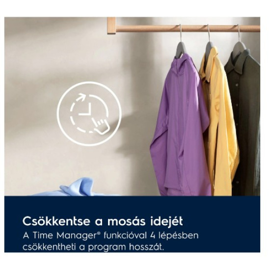 Electrolux EWS6406BE elöltöltős mosógép, 6 kg, inverter motor, 59.5x41.1x84.3 cm 