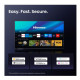 Hisense 65A6Q 4K UHD Smart LED TV, 65", 165.1 cm 