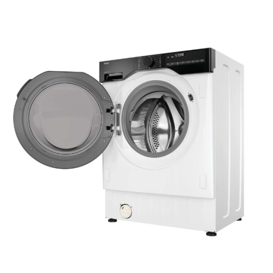 Haier BHA6SD696M6DB9-S beépíthető mosó-szárítógép, 9/6 kg, Wifi, gőz, inverter motor, 60x52.5x82 cm 