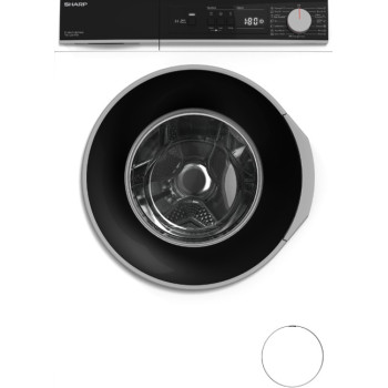 Sharp ES-NFA714BW1NNA-EE elöltöltős mosógép, 7 kg, inverter motor, 59.7x49.7x84.5 cm 