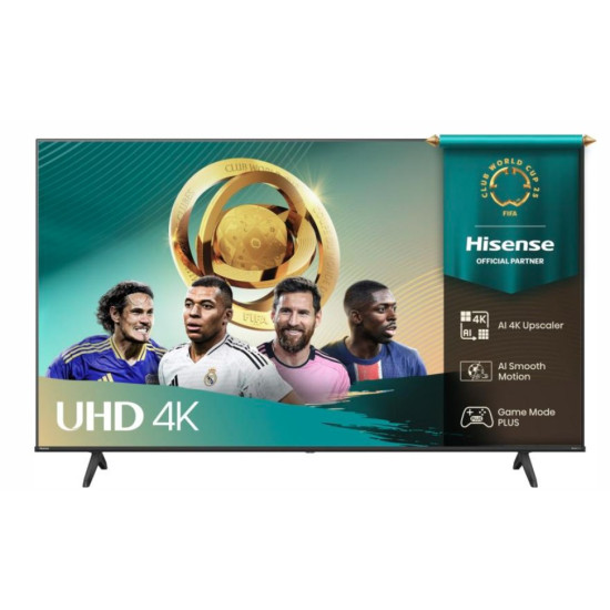 Hisense 65A6Q 4K UHD Smart LED TV, 65", 165.1 cm 