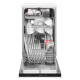 Amica DIM42E6TBqD teljesen beépíthető mosogatógép, 10 teríték, inverter motor, 44.8x55x81.5 cm