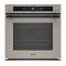 Whirlpool WOI4S8CM1SEA beépíthető sütő, 73L, 6. Érzék technológia előre beállított receptek, 59.5x56.4x59.7 cm, urban beige szín 