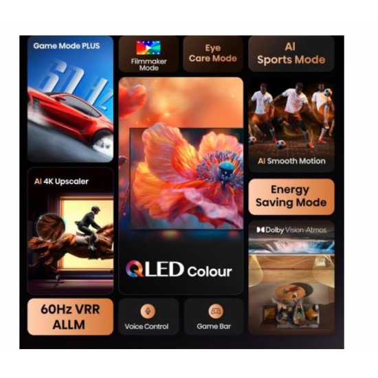 Hisense 75A6Q 4K UHD Smart LED TV, 75", 190.5 cm