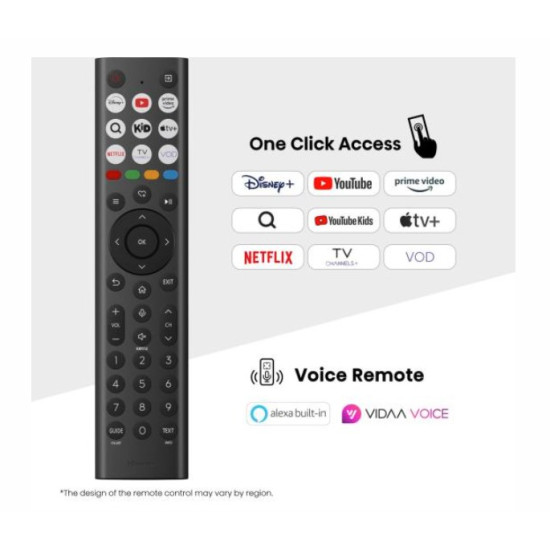 Hisense 75A6Q 4K UHD Smart LED TV, 75", 190.5 cm