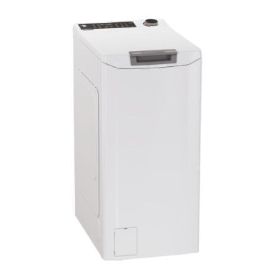 Hoover THO286TM5-S felültöltős mosógép, 8 kg, WIFI+Bluetooth, inverter motor, 41x60x86 cm