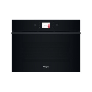 Whirlpool WCW9O7PHTSB beépíthető kompakt sütő és mikró, 53L, Crisp funkció, 950W, 55.9x54.3x45.5 cm, fekete szín 