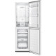Gorenje NRK418DCW4 No Frost Plus alulfagyasztós kombinált hűtőszekrény, inverter kompresszor, 171/85L, 55x55.7x182.4 cm