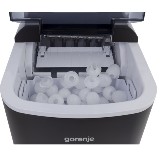 Gorenje IMDW1500B jégkocka készítő gép, 15/nap kapacitás, fekete szín