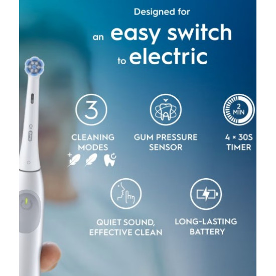 Oral-B iO2 Series Simple White elektromos fogkefe