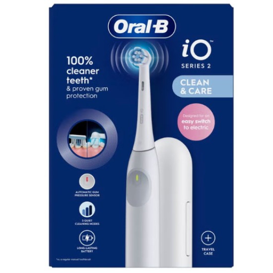 Oral-B iO2 Series Simple White elektromos fogkefe