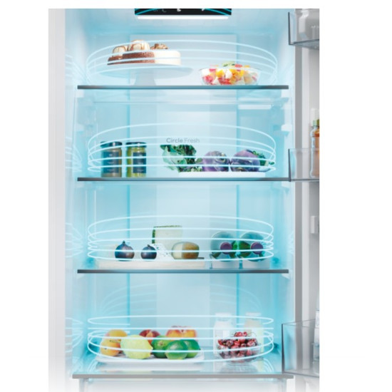 Candy CNCQ2T518EW No Frost alulfagyasztós kombinált hűtőszekrény, 197/82L, 54.5x60.2x182.5 cm 