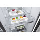 LG GSXV91MCAE Total No Frost side by side hűtőszekrény, 416/219L, Wifi, inverter kompresszor, 91.3x73.5x179 cm, matt fekete szín 
