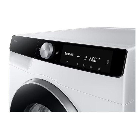 Samsung WW90DG6U85LKU4 elöltöltős mosógép, 9kg, gőz, Wifi, inverter motor, 60x64x85 cm