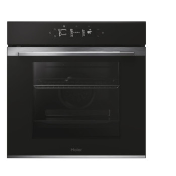 Haier H6 ID25G3YTX beépíthető sütő, 78L, pirolitikus és hidrolitikus tisztítás, 59.5x56.8x59.5 cm, inox szín