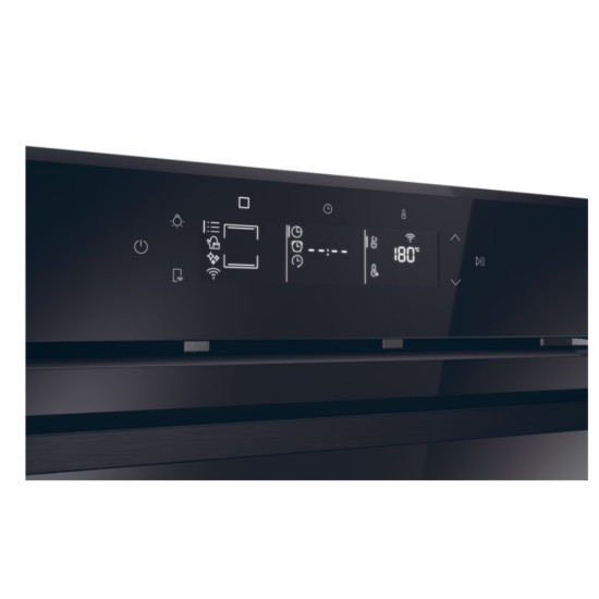 Haier H6 ID25G3YTX beépíthető sütő, 78L, pirolitikus és hidrolitikus tisztítás, 59.5x56.8x59.5 cm, inox szín