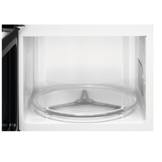 AEG MBB1756SEM beépíthető mikrohullámú sütő, 16.8L, 800W, 59.4x31.6x37.1 cm, fekete/inox