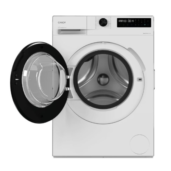 Candy BR 26SSB5-S elöltöltős mosógép, 6kg, inverter motor, Wifi, gőz, 59.5x42x85 cm