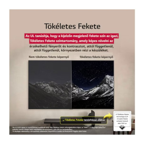 LG OLED42C51LA ONED EVO AI UHD Smart TV, 42", 106.68 cm 