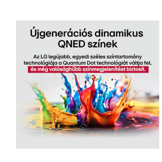 LG 55QNED85A3C QNED EVO AI UHD MiniLED 4K Smart TV, 55", 139.7 cm