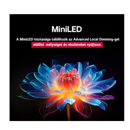 LG 55QNED85A3C QNED EVO AI UHD MiniLED 4K Smart TV, 55", 139.7 cm