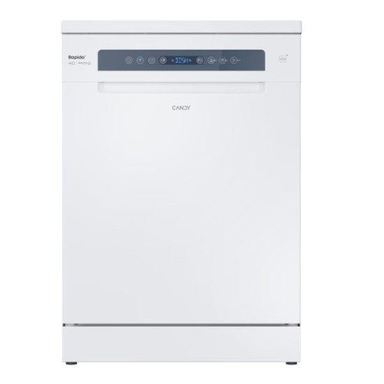 Candy CF 3C7F0W mosogatógép, 13 teríték, inverter motor, Wifi, automatikus ajtónyitás, 59.7x59.8x85 cm 