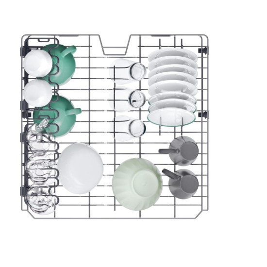 Candy CF 3C7F0W mosogatógép, 13 teríték, inverter motor, Wifi, automatikus ajtónyitás, 59.7x59.8x85 cm 